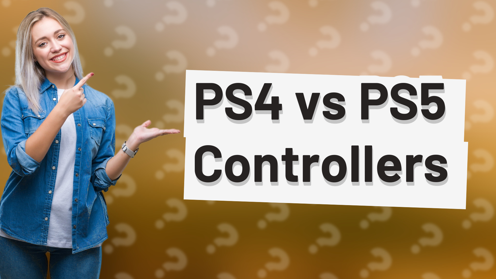 PS4 vs PS5 Controllers