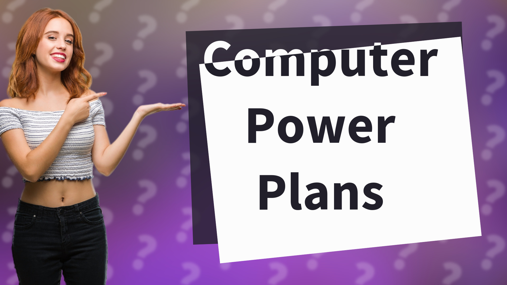 Computer Power Plans