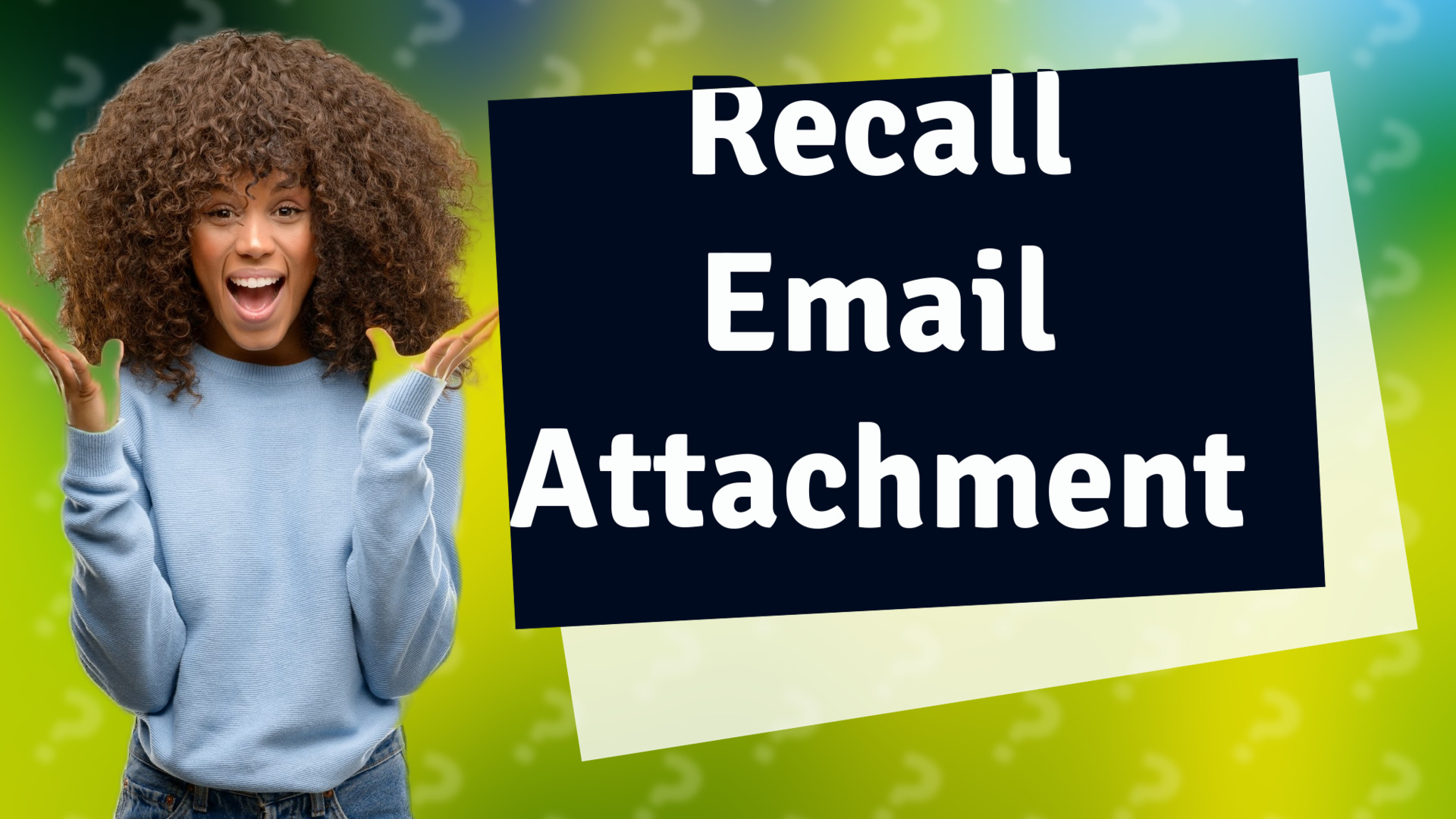 Recall Email Attachment