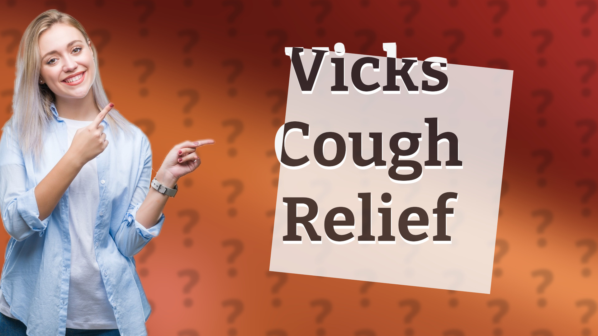 Vicks Cough Relief