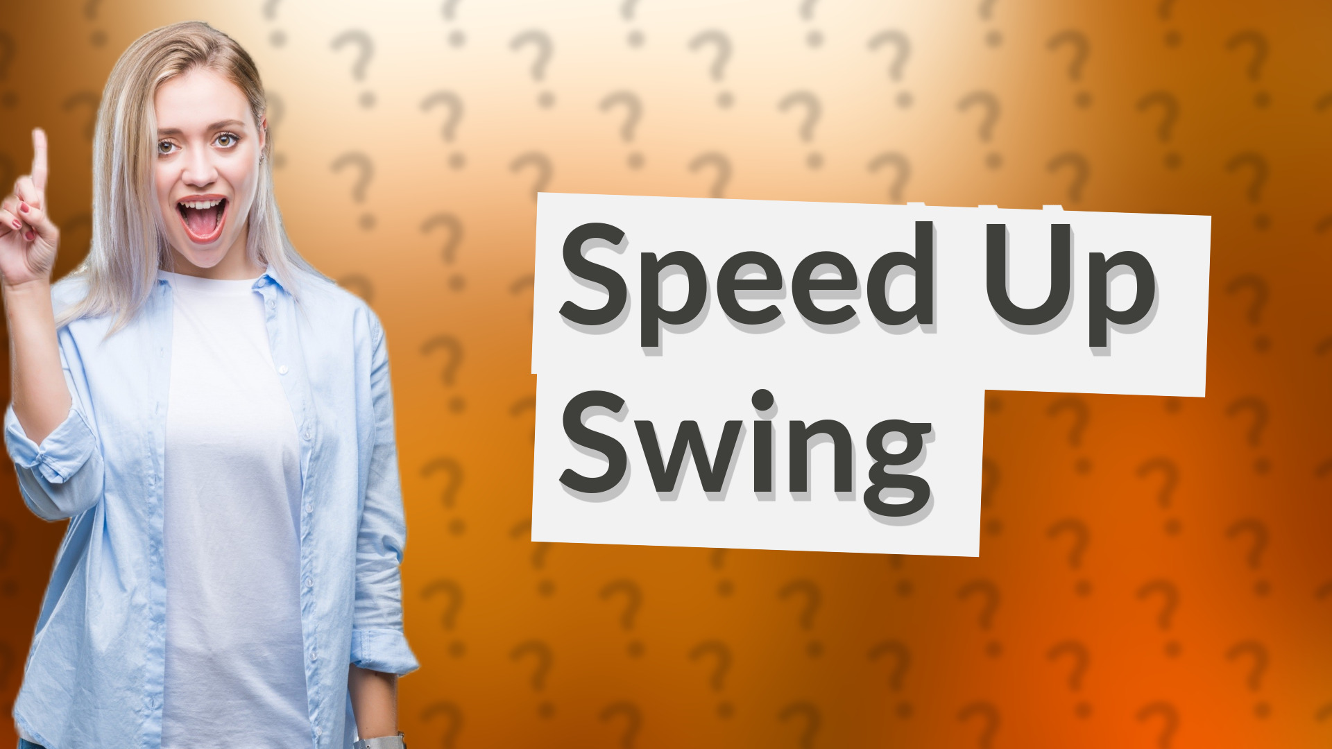 Speed Up Swing