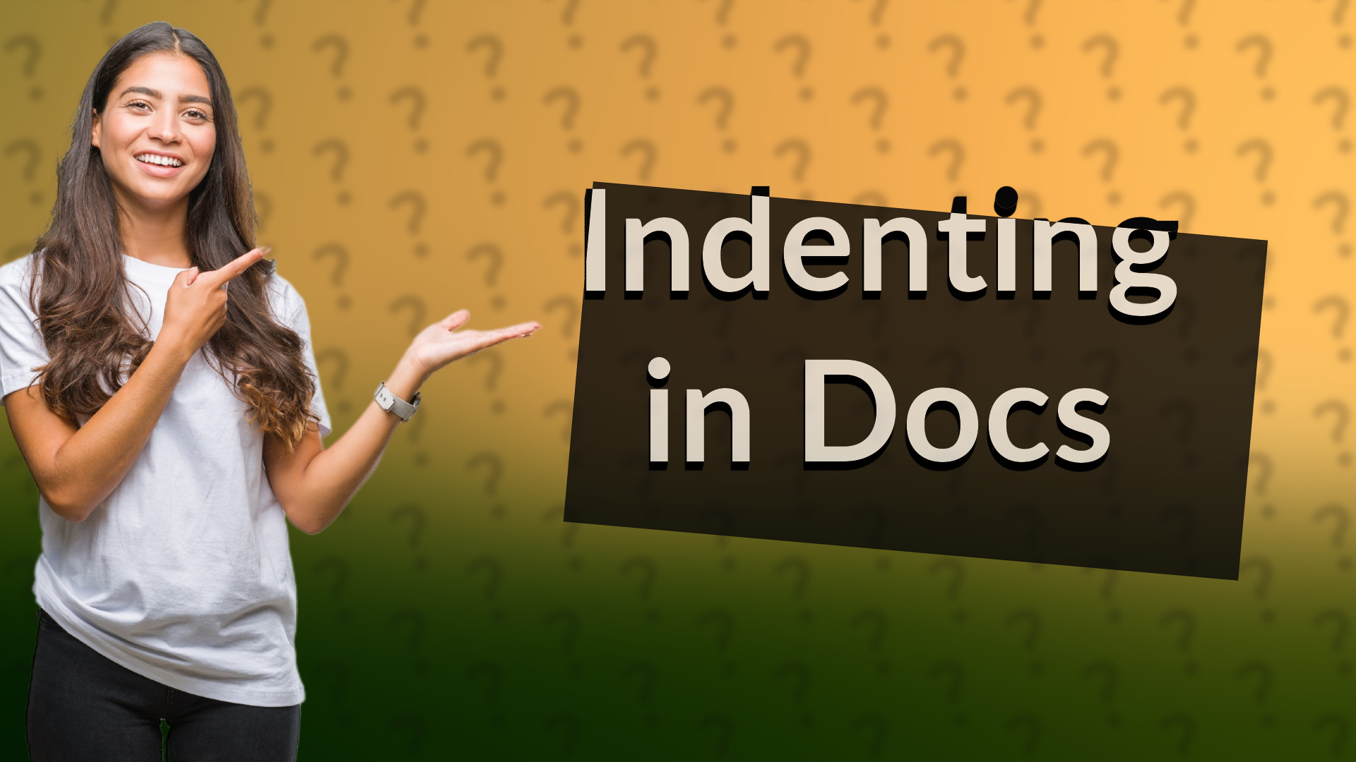 Indenting in Docs
