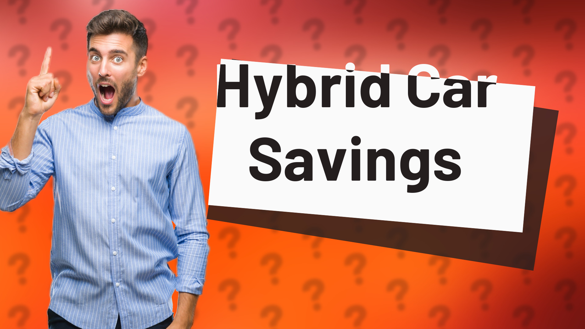 Hybrid Car Savings