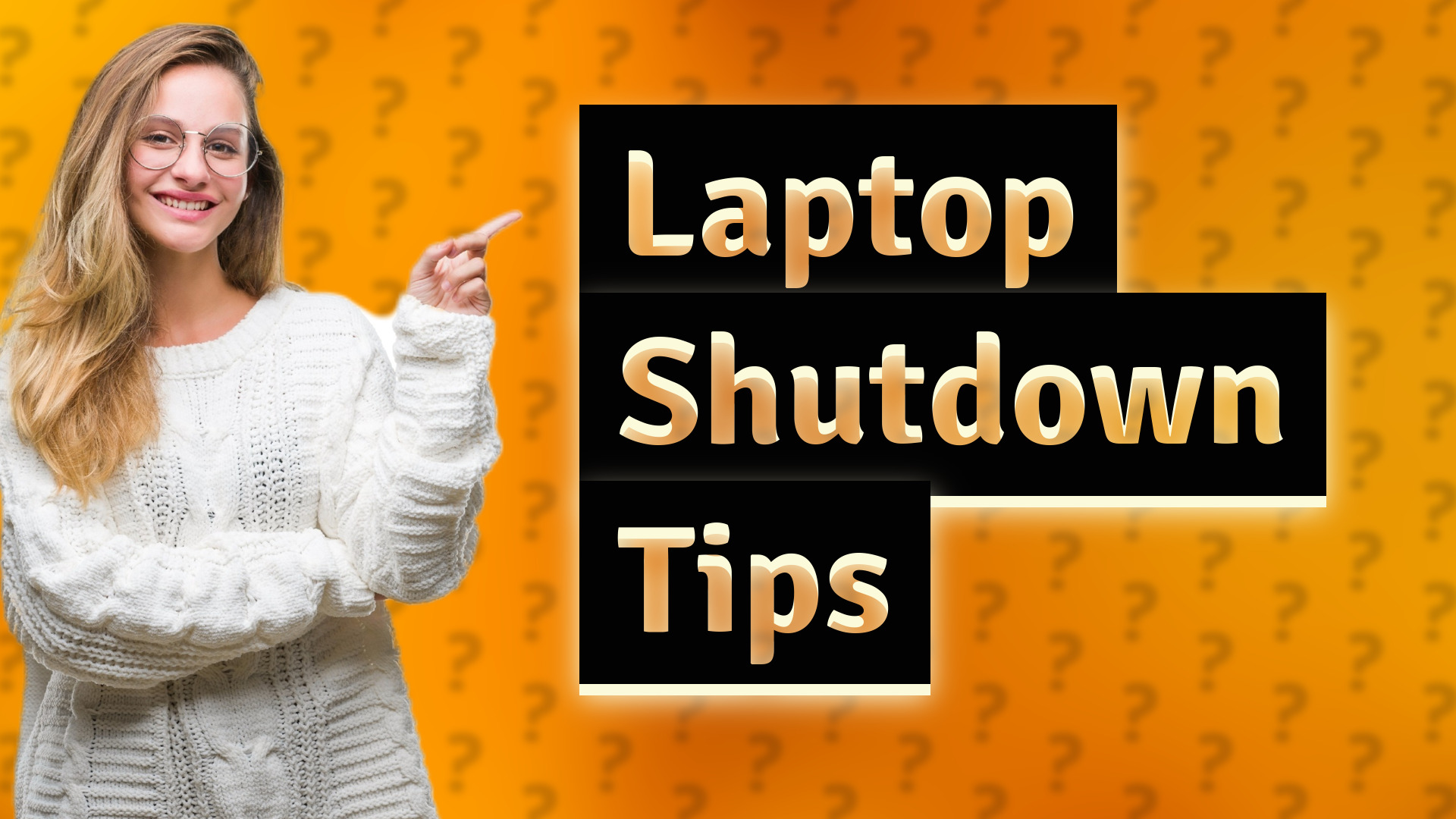 Laptop Shutdown Tips