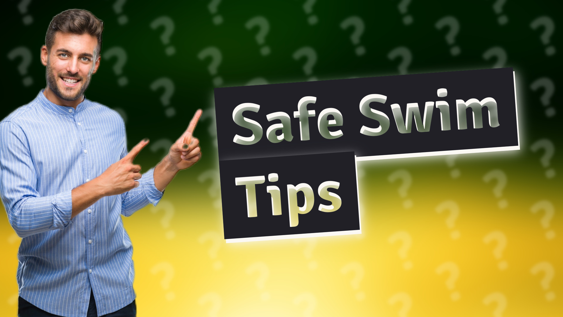 Safe Swim Tips