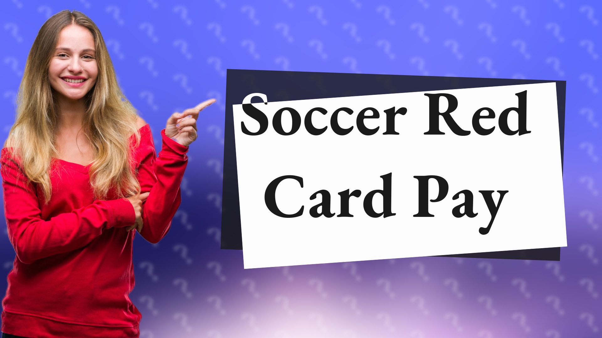 Soccer Red Card Pay