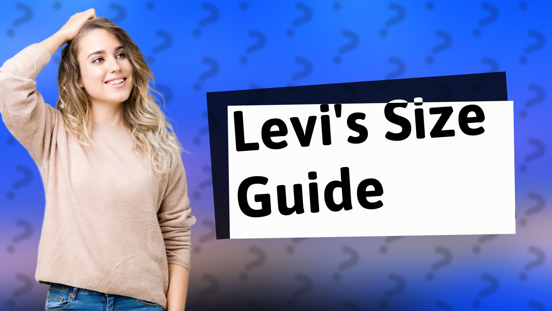 Levi's Size Guide
