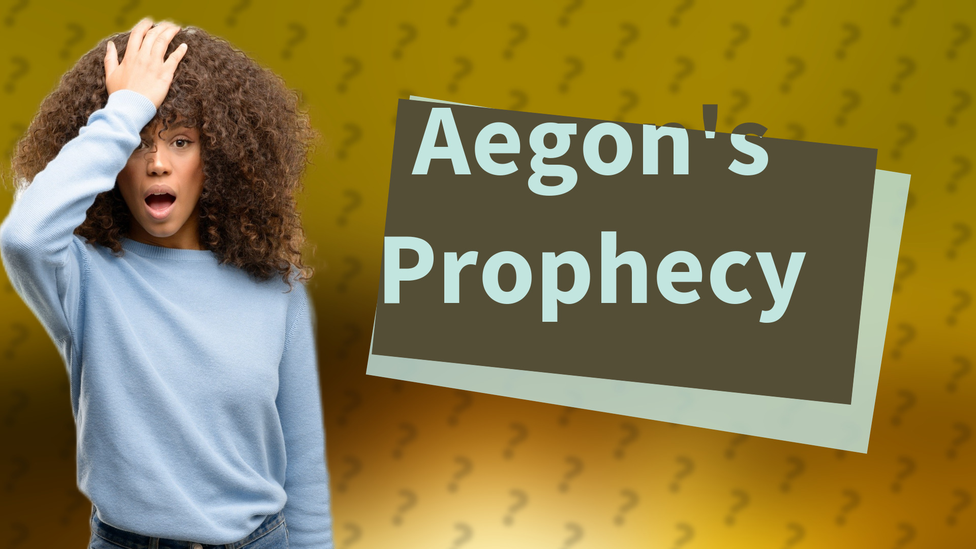 Aegon's Prophecy