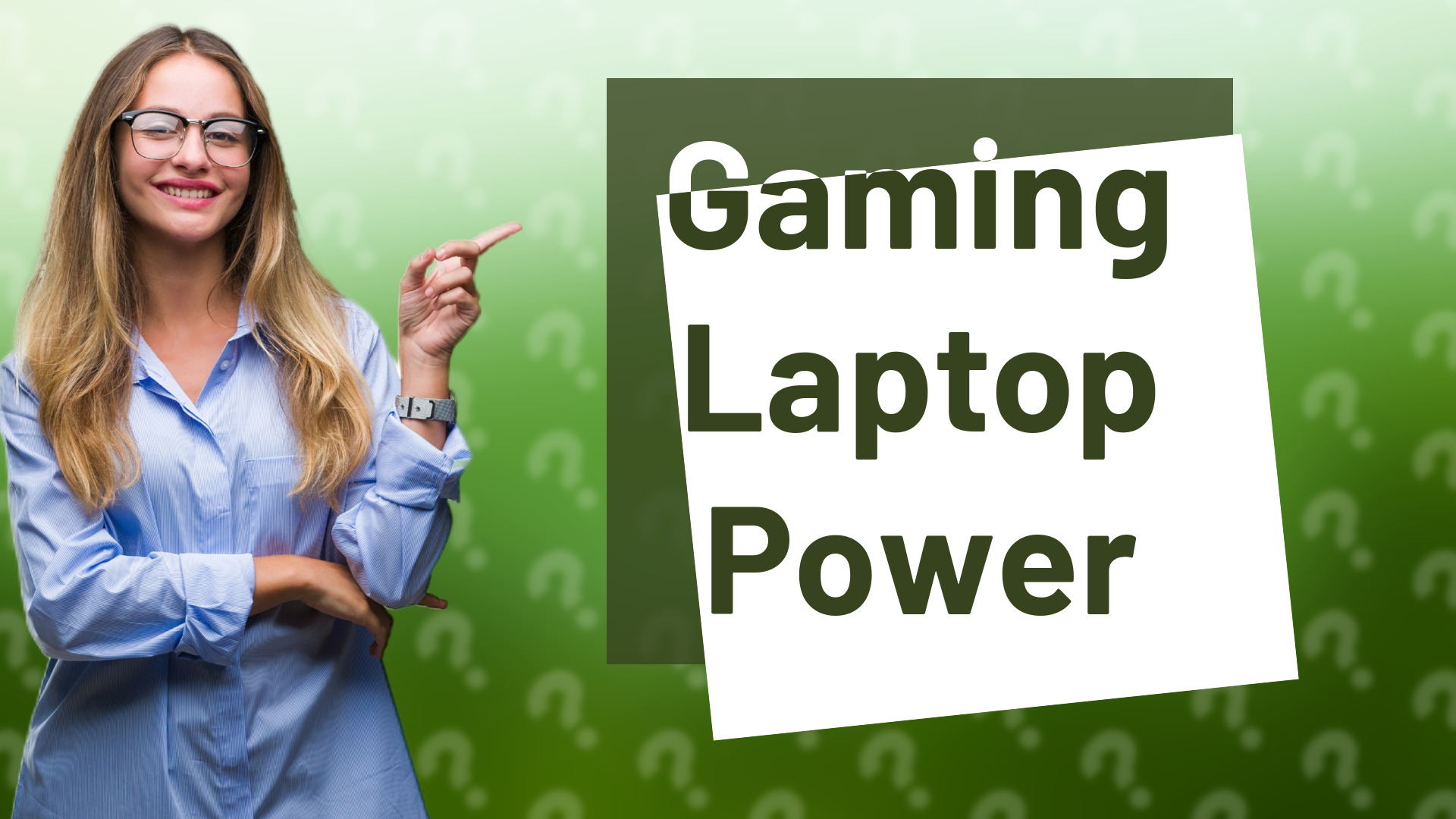 Gaming Laptop Power