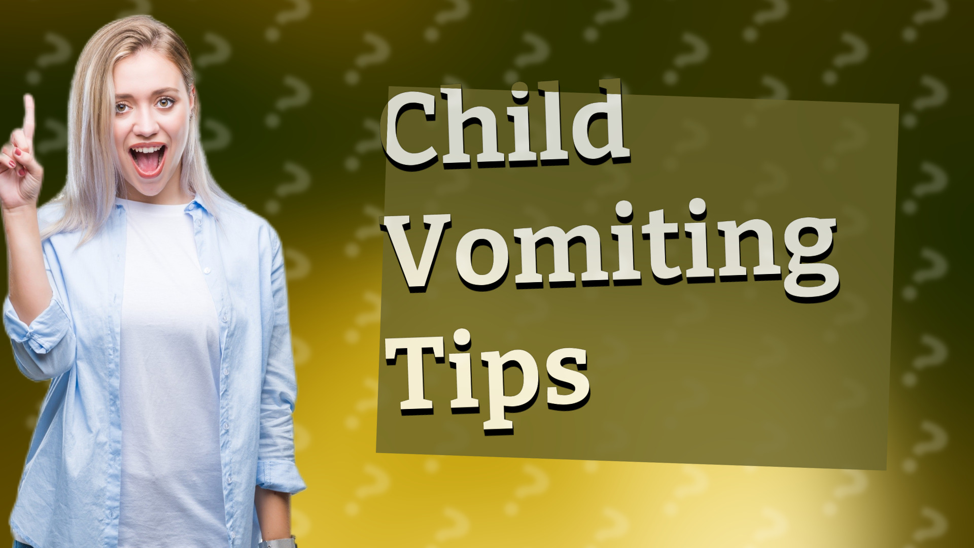 Child Vomiting Tips