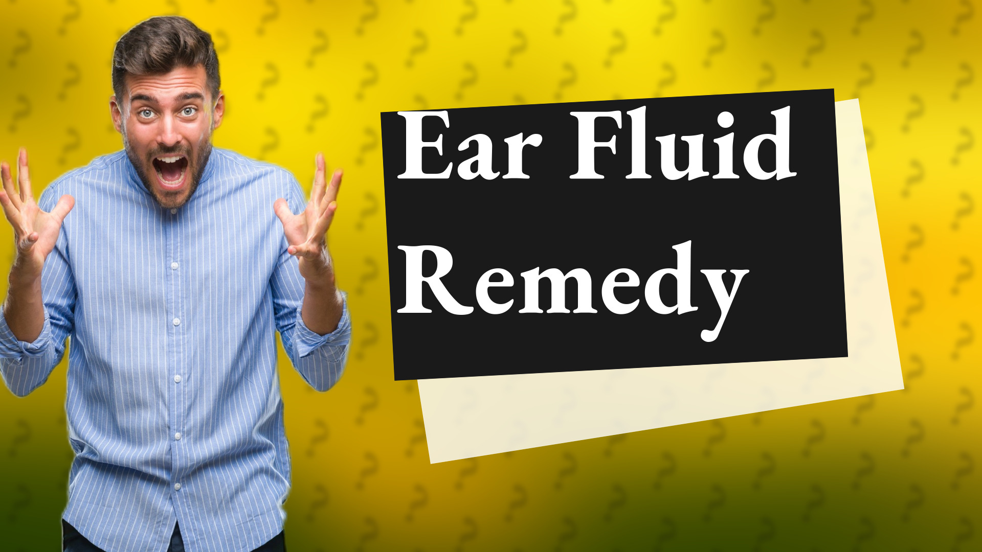 Ear Fluid Remedy