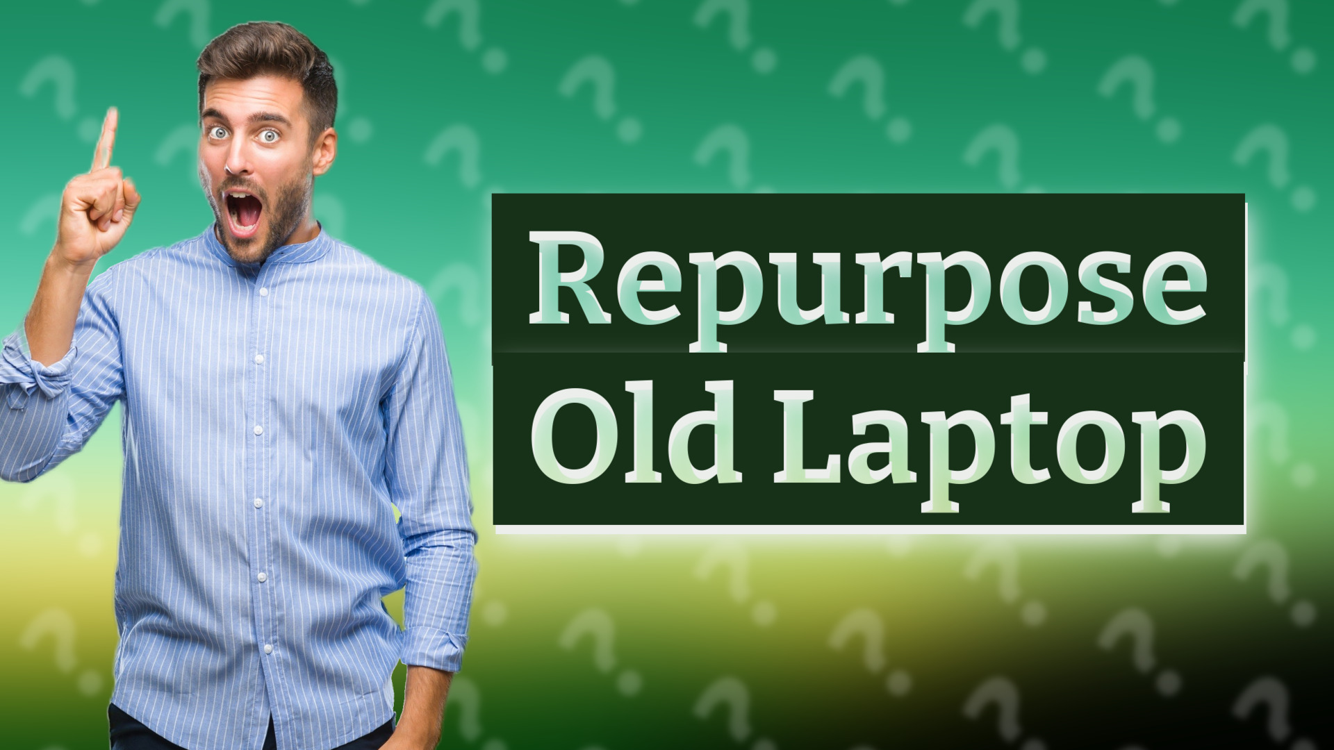 Repurpose Old Laptop
