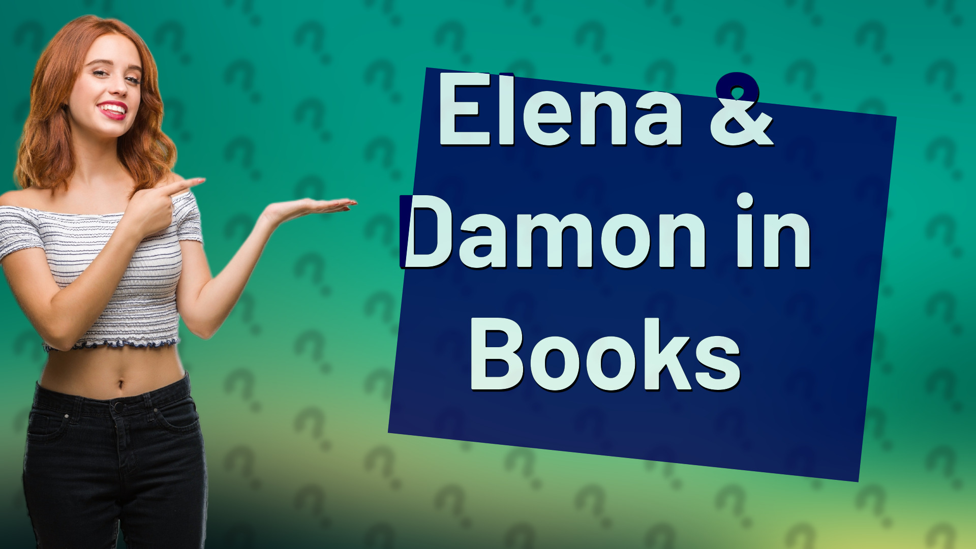 Elena & Damon in Books