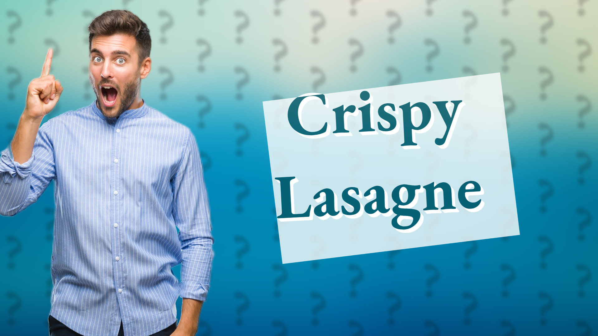 Crispy Lasagne