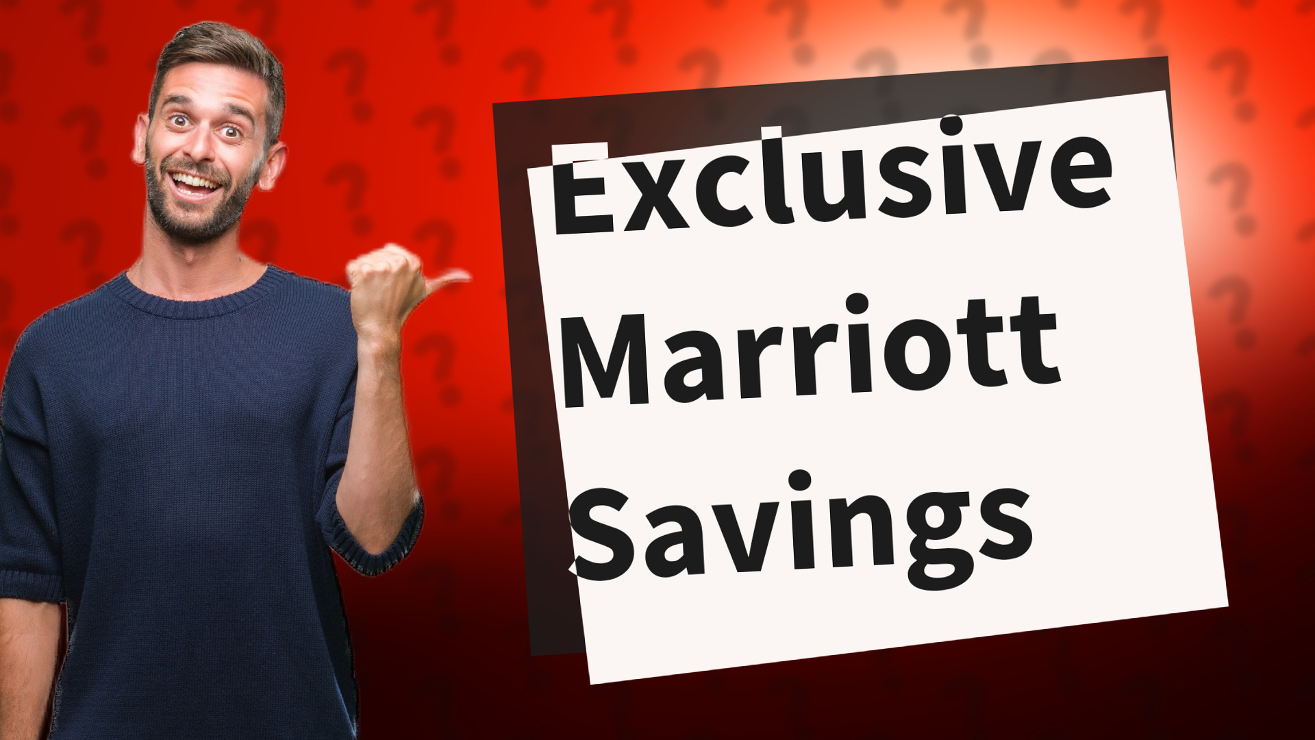 Exclusive Marriott Savings