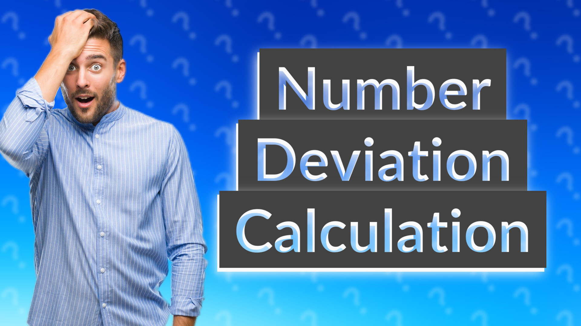 Number Deviation Calculation