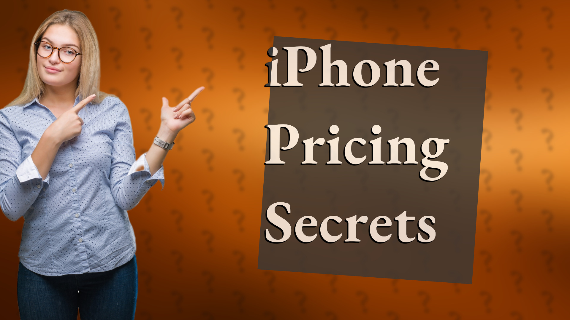 iPhone Pricing Secrets