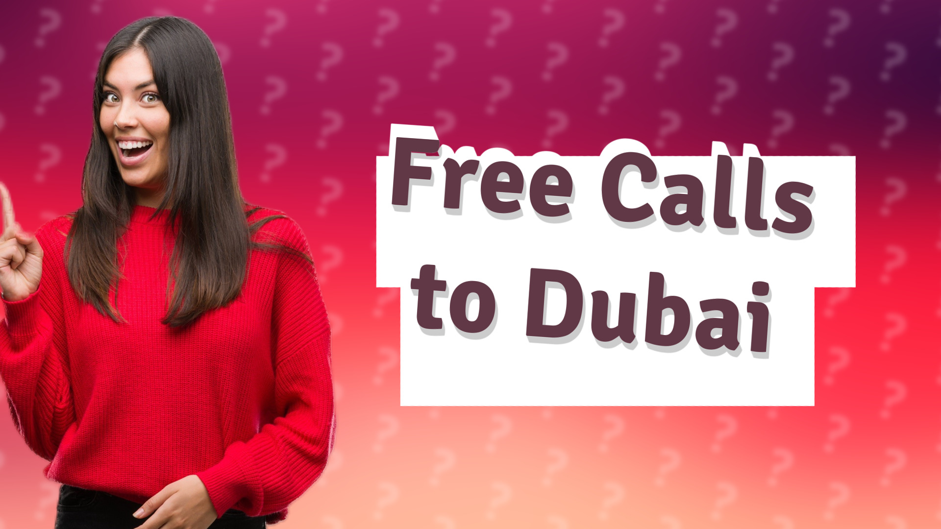 Free Calls to Dubai