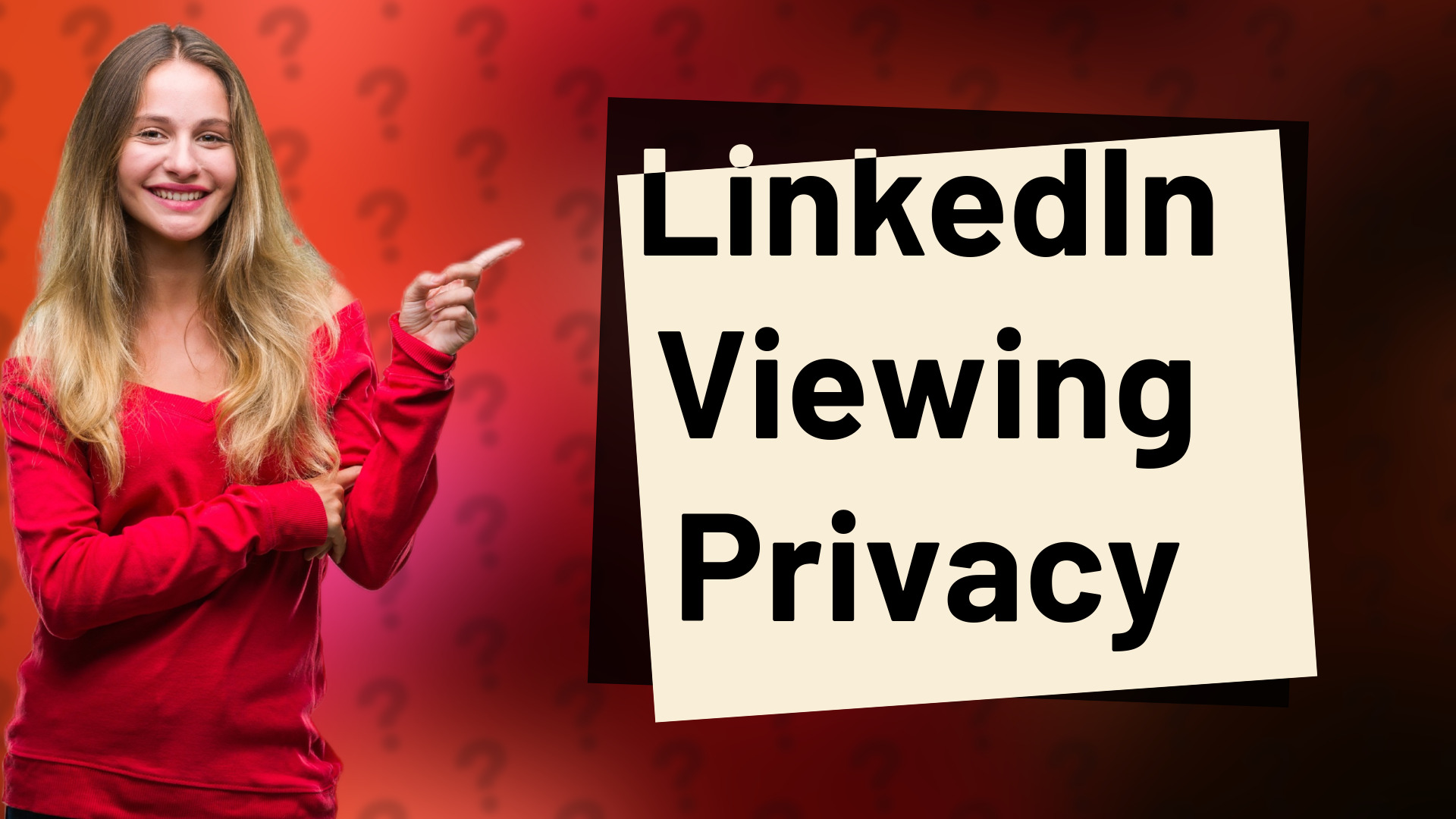 LinkedIn Viewing Privacy