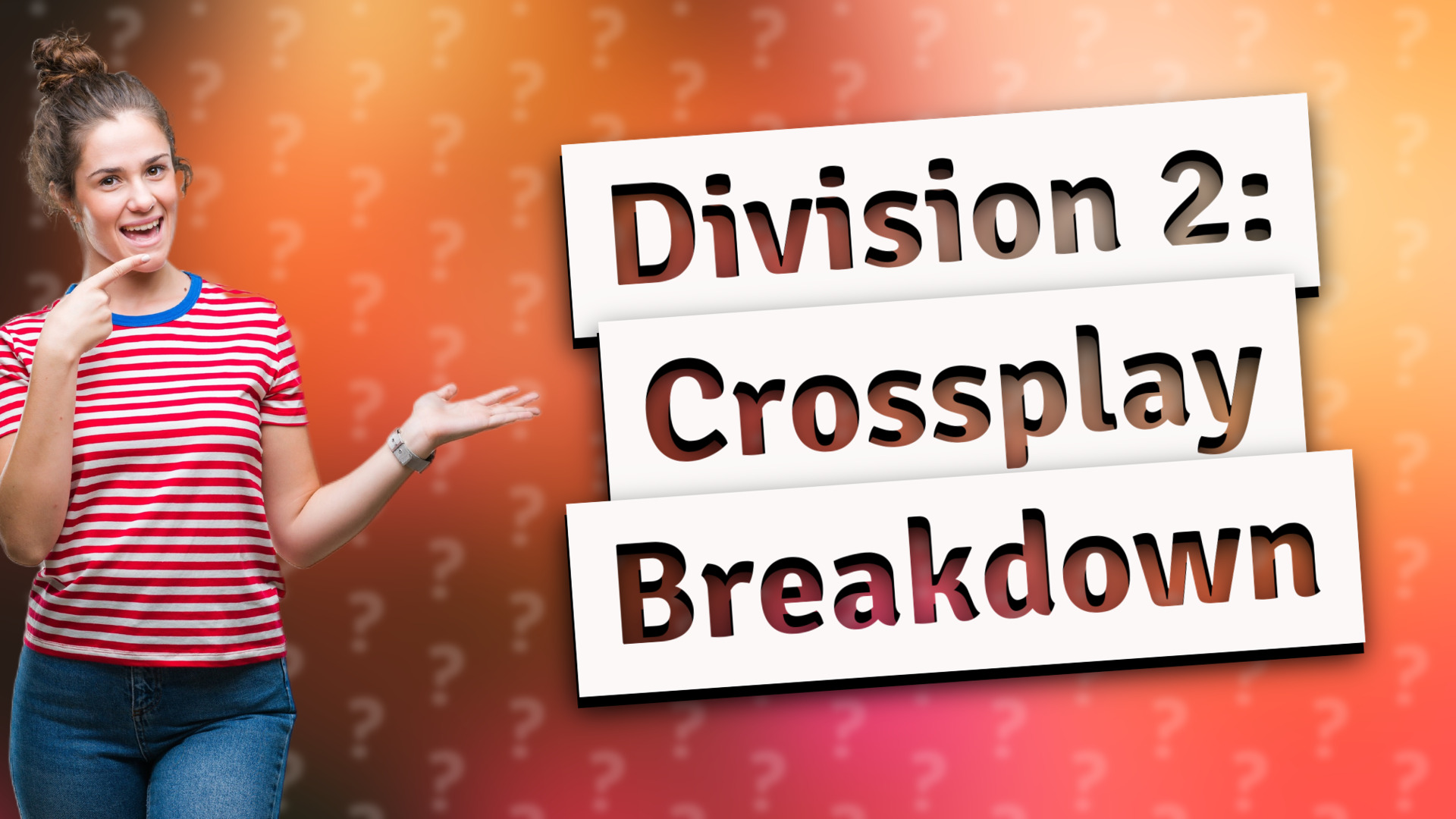 Division 2: Crossplay Breakdown
