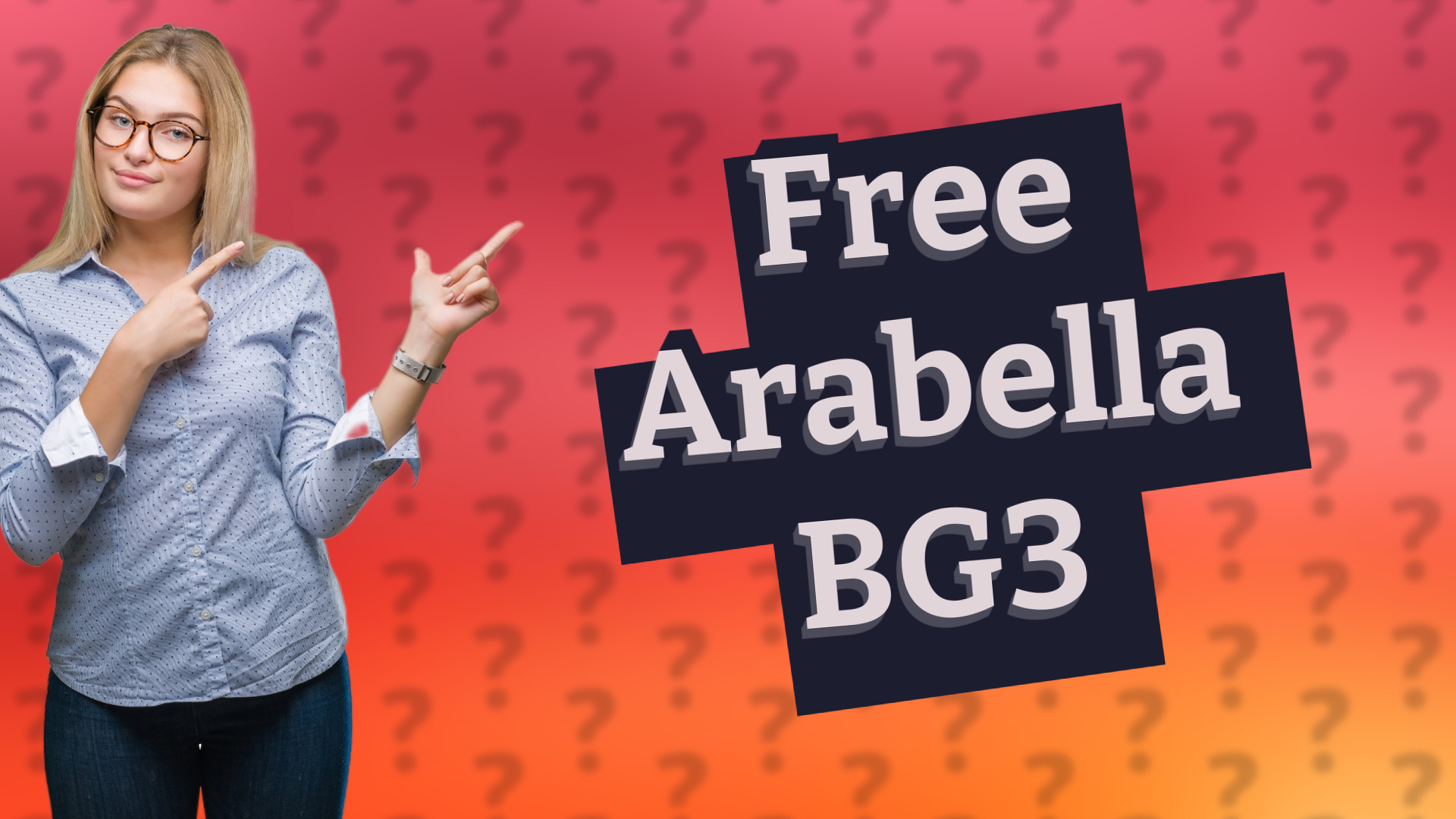 Free Arabella BG3