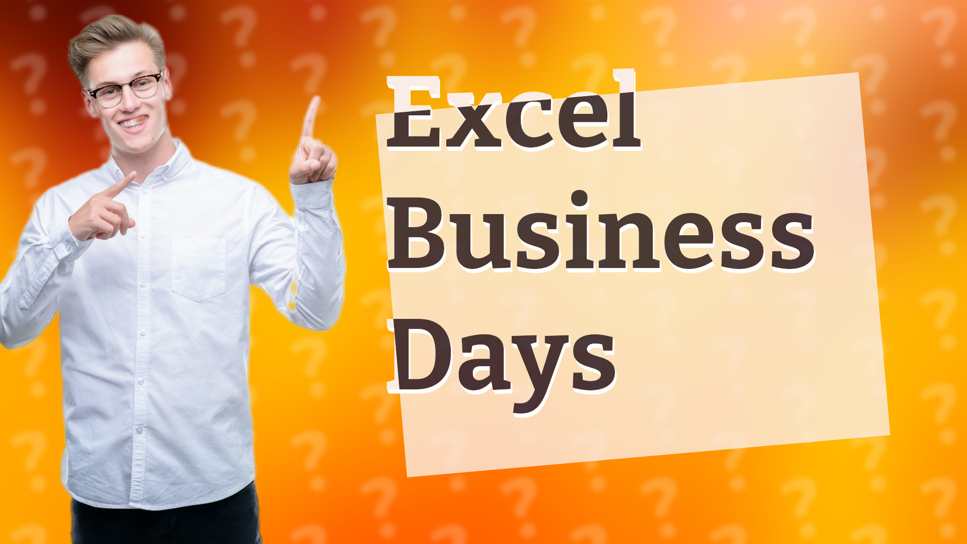 Excel Business Days
