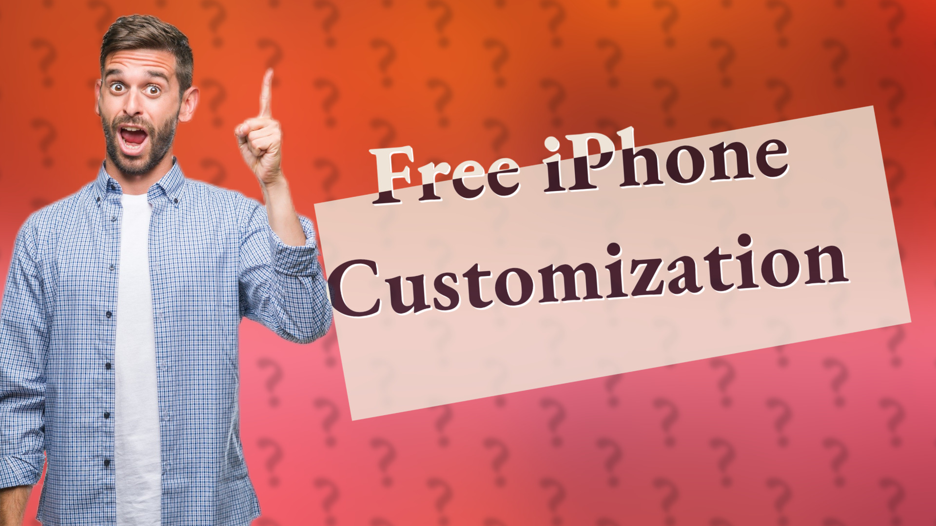 Free iPhone Customization