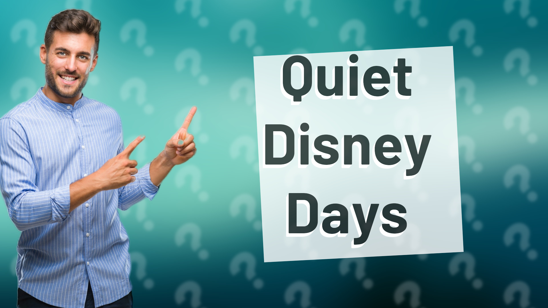 Quiet Disney Days