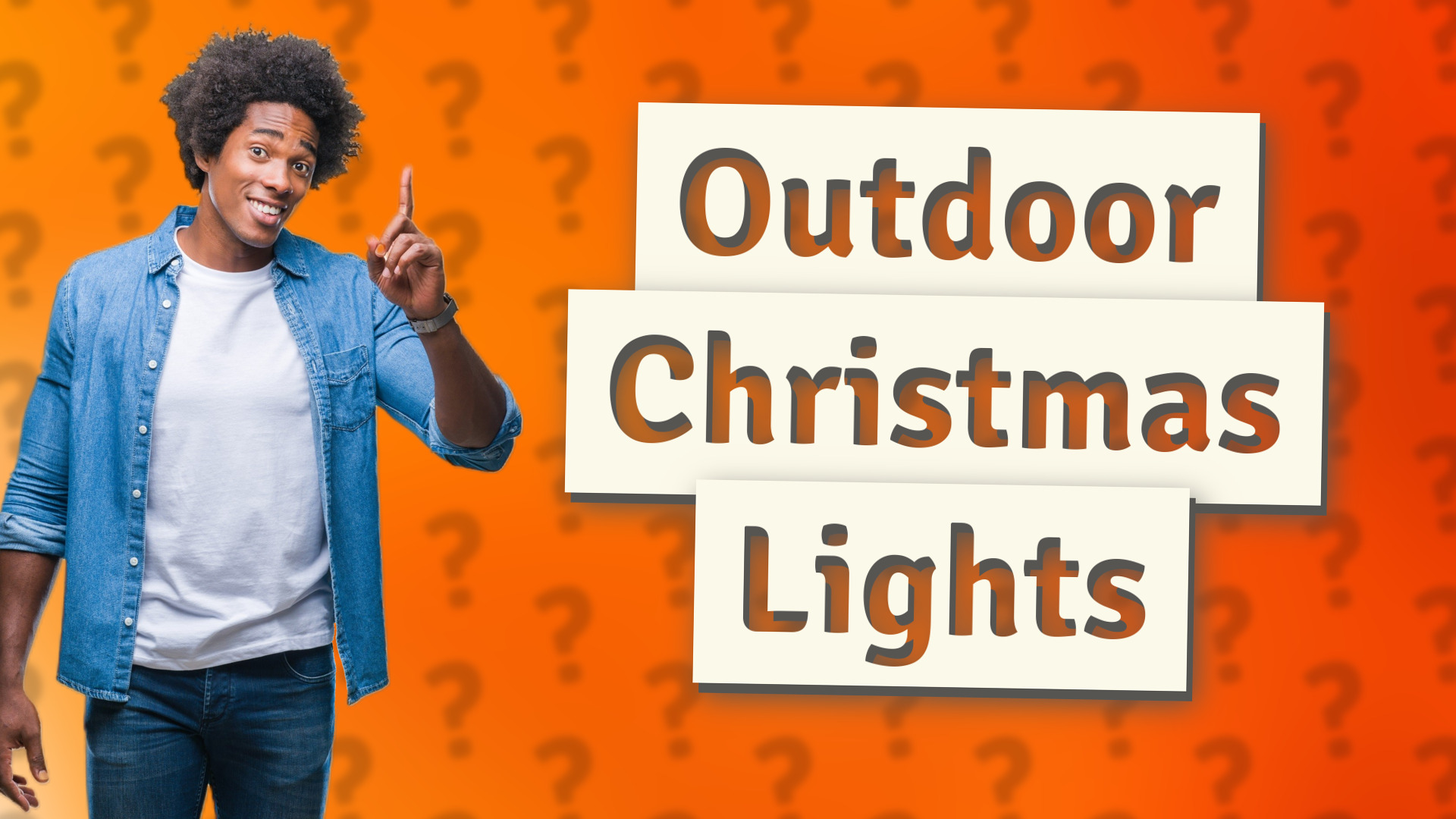 Outdoor Christmas Lights