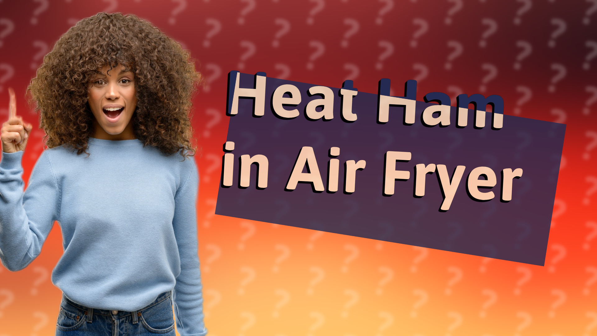 Heat Ham in Air Fryer