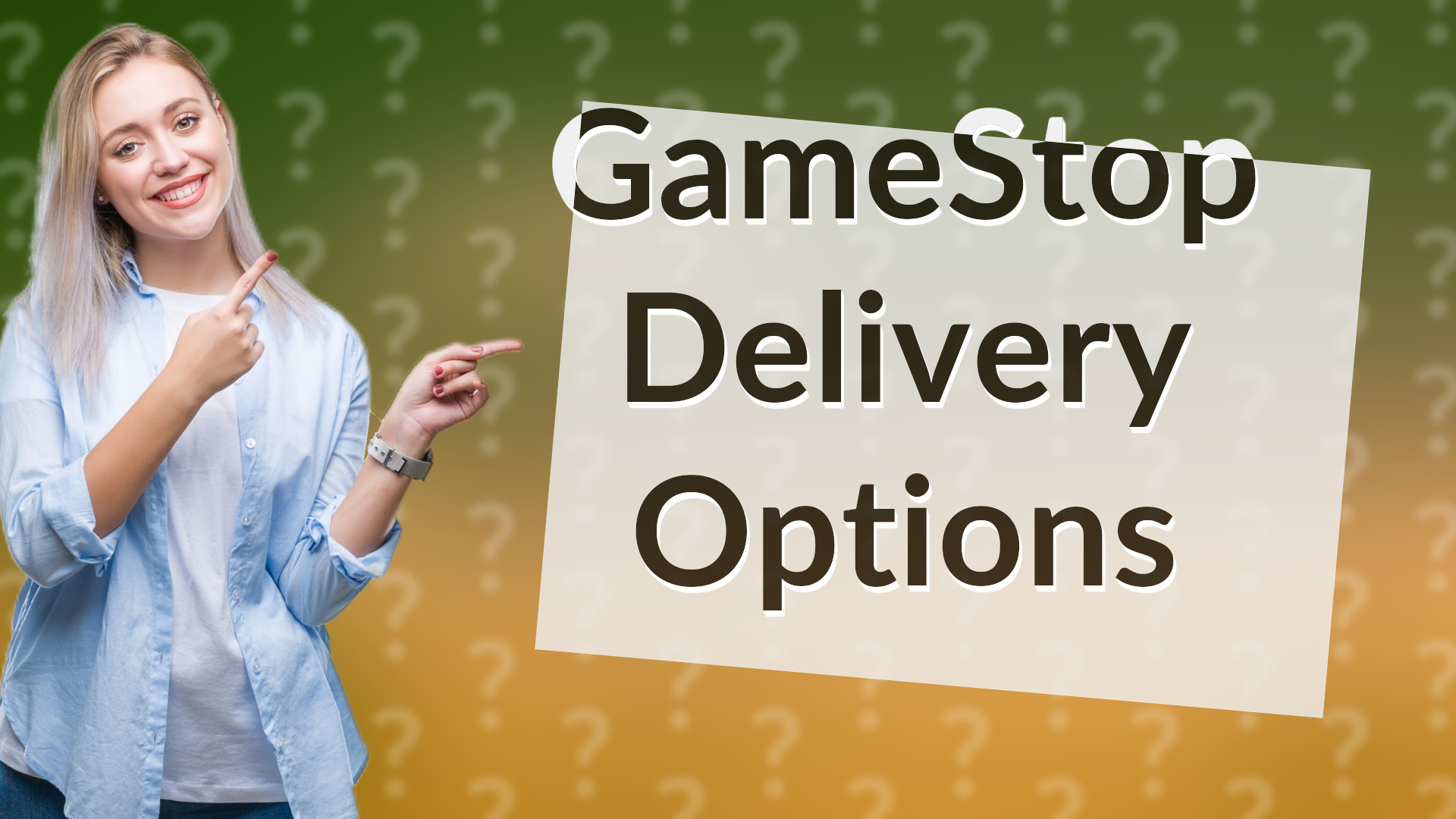GameStop Delivery Options