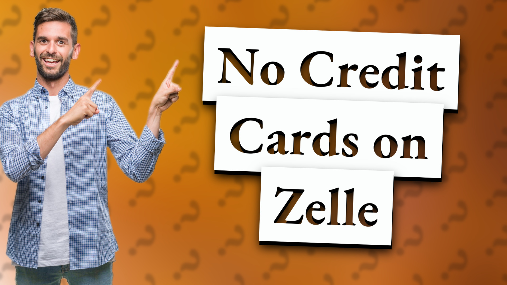 No Credit Cards on Zelle