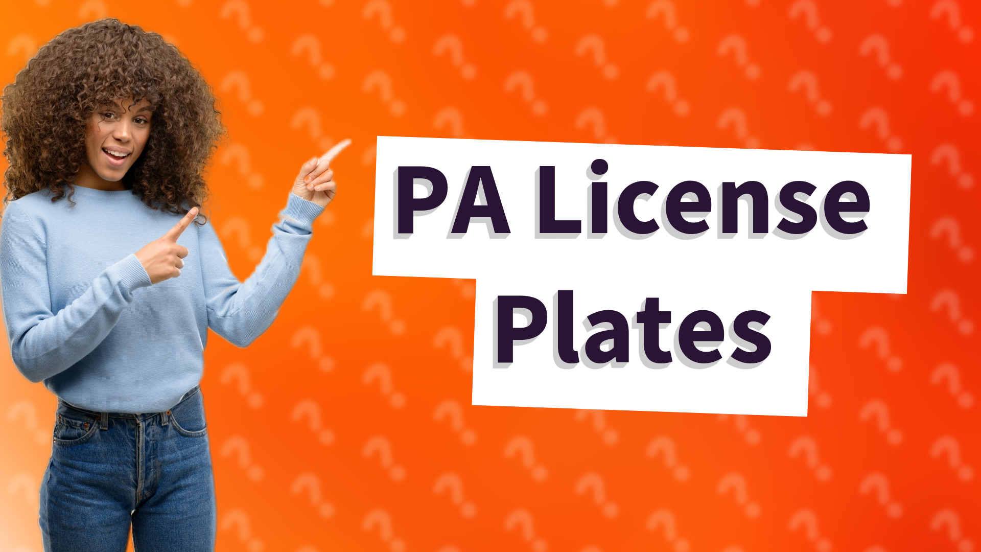 PA License Plates