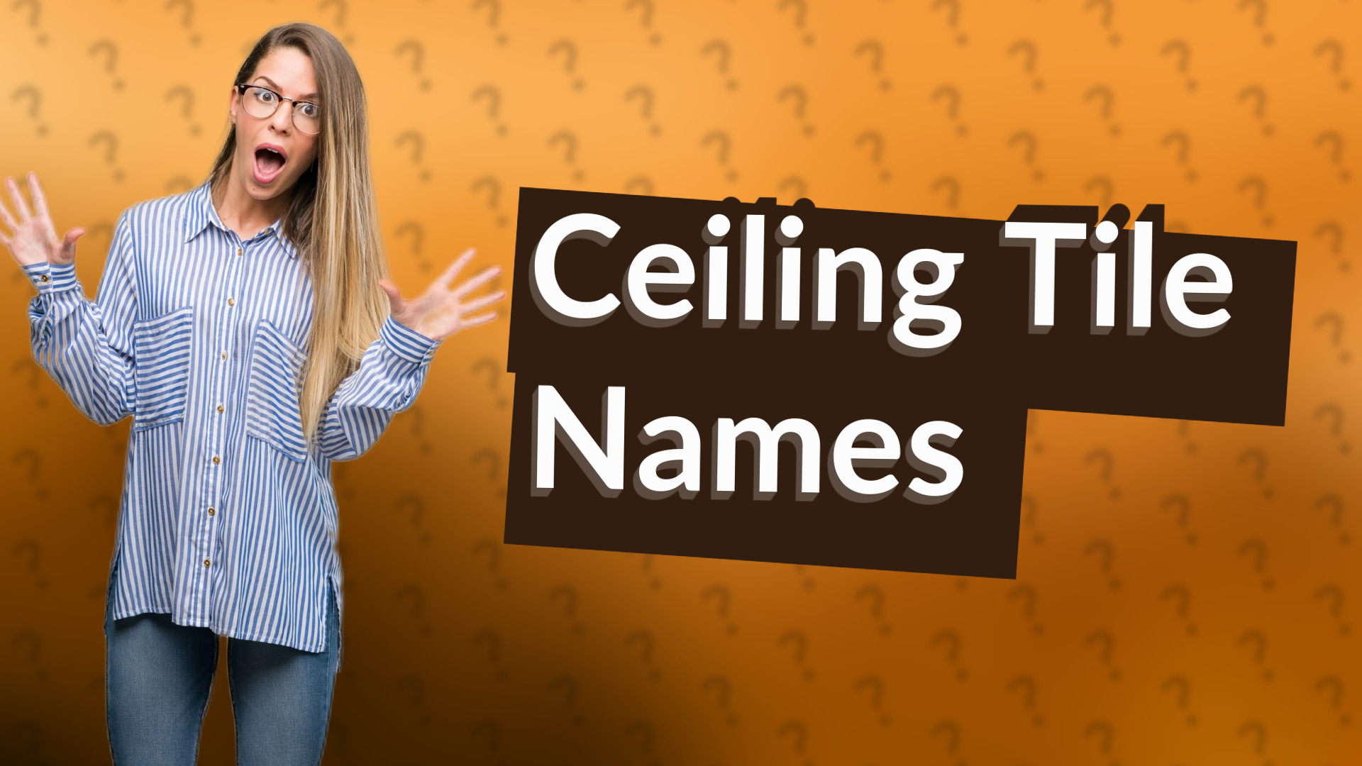 Ceiling Tile Names