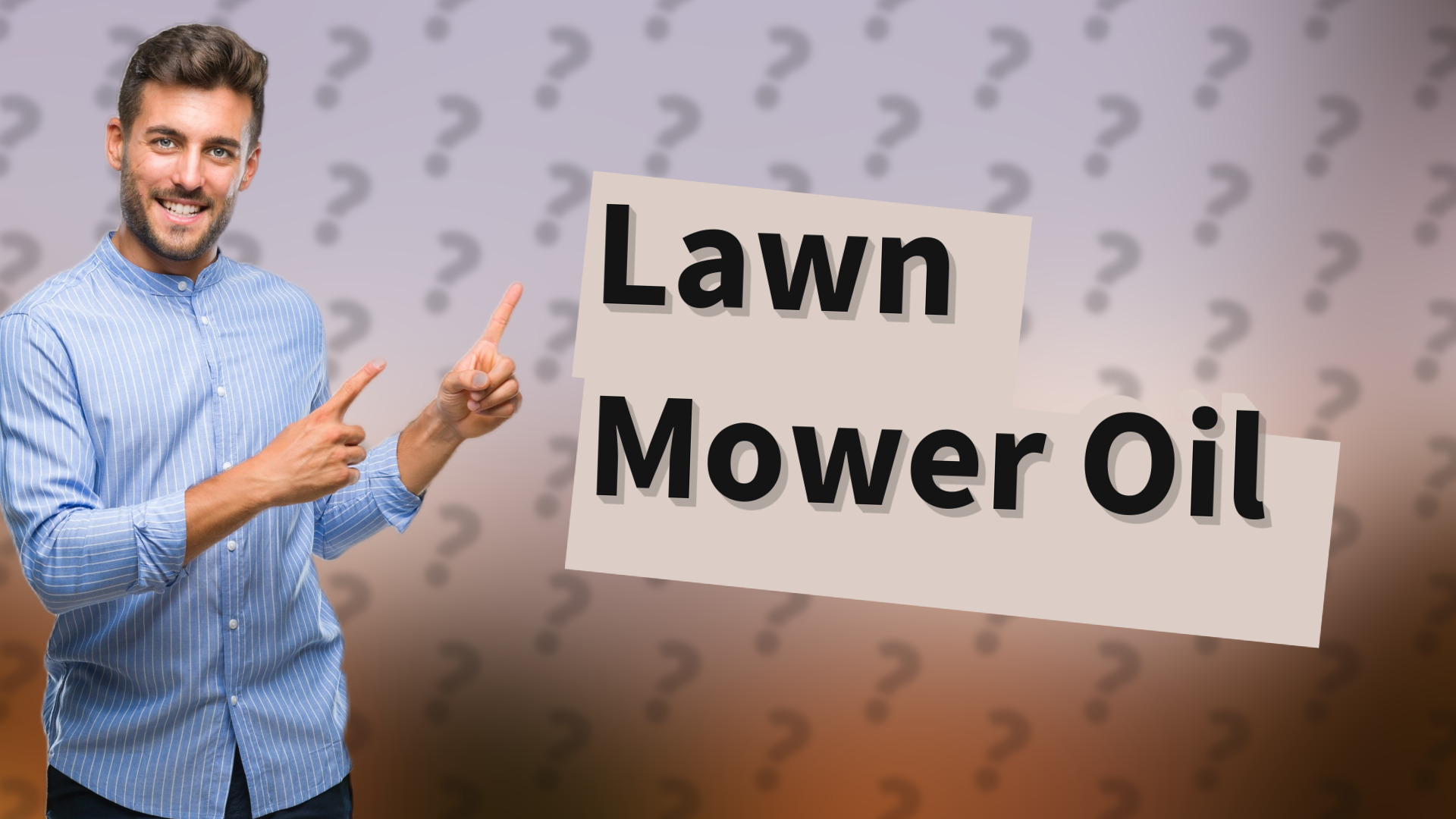 Lawn Mower Oil