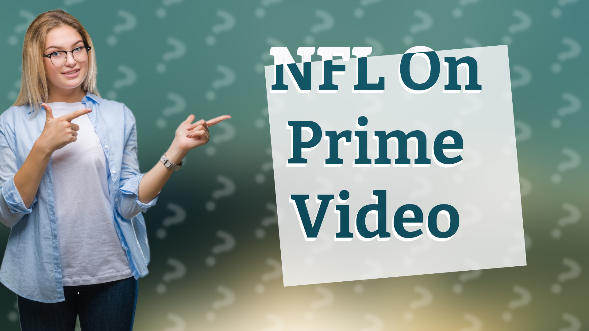 NFL On Prime Video