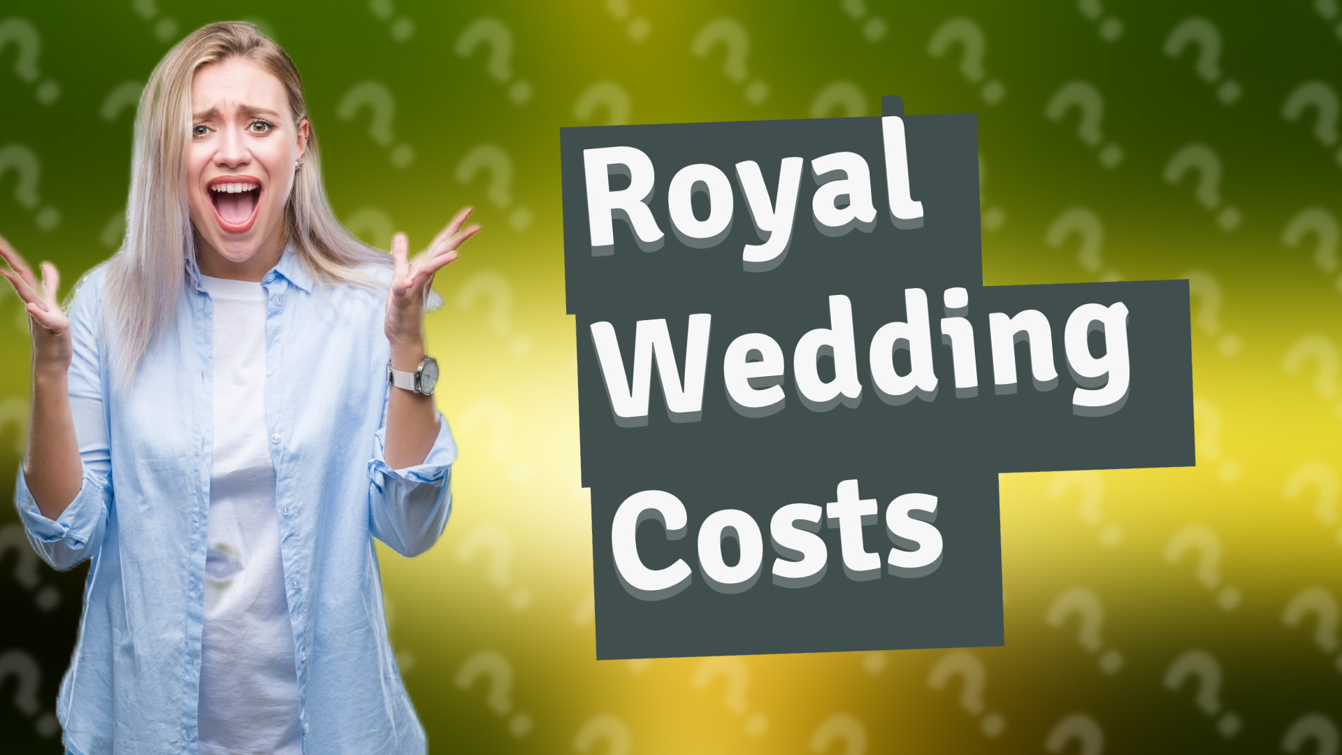 Royal Wedding Costs