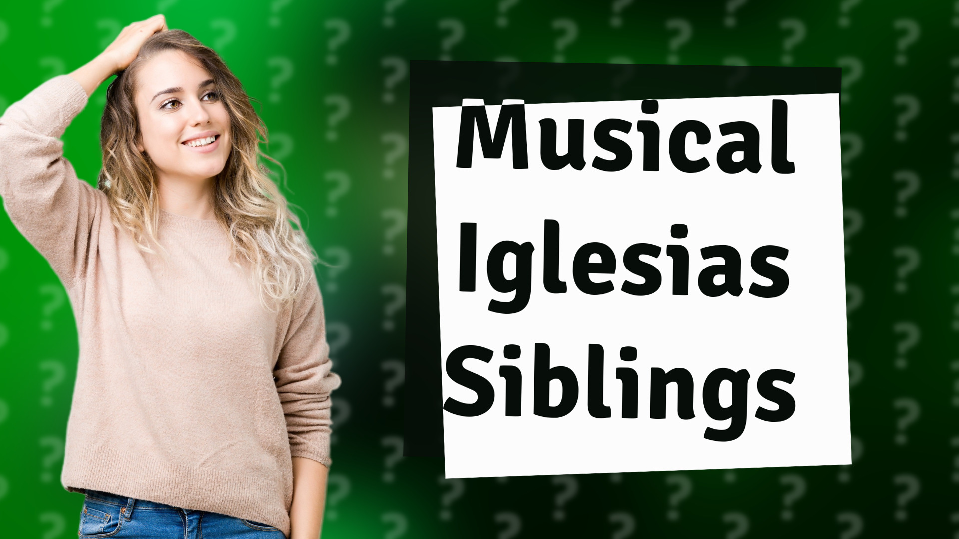Musical Iglesias Siblings