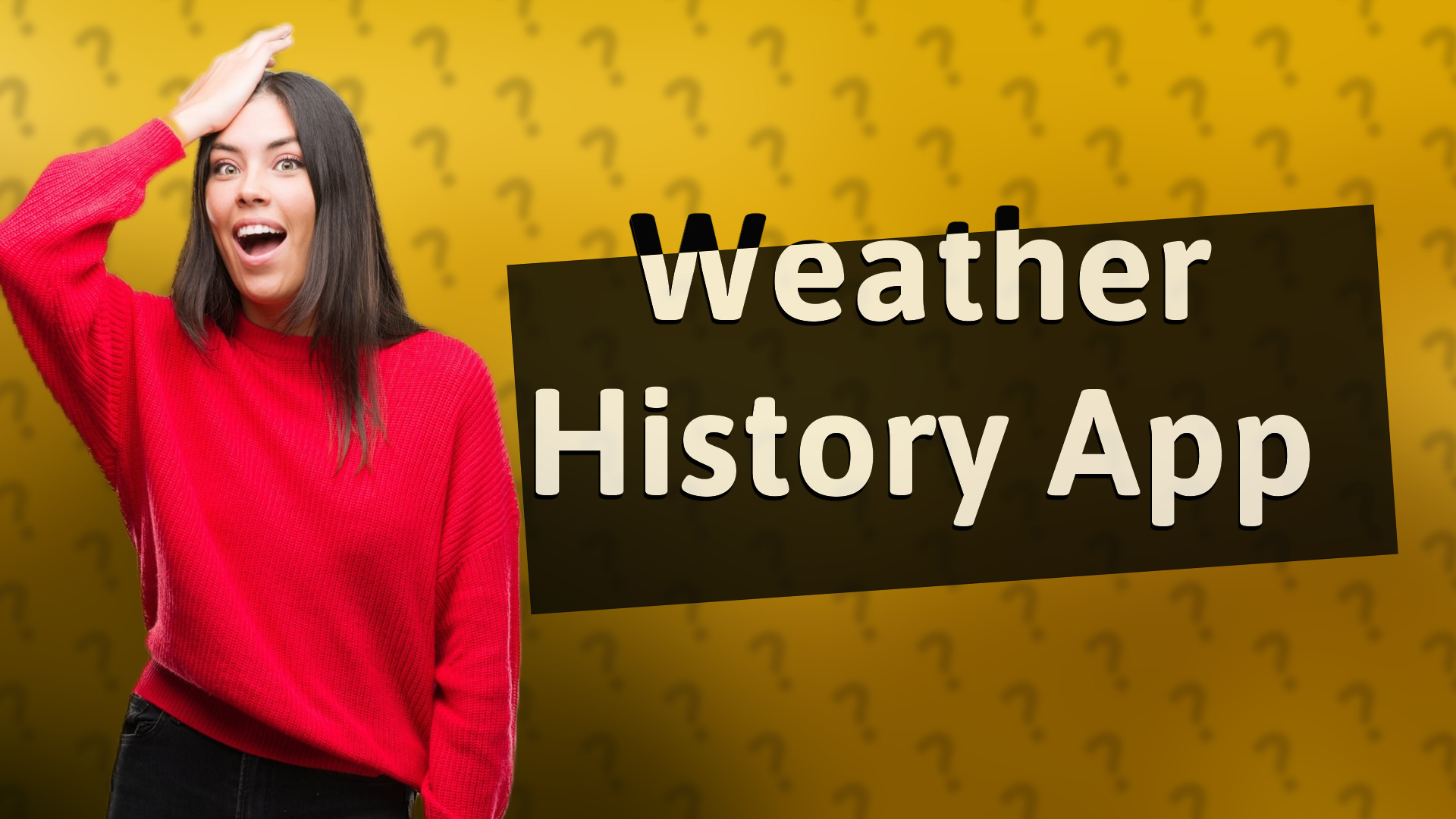 Weather History App