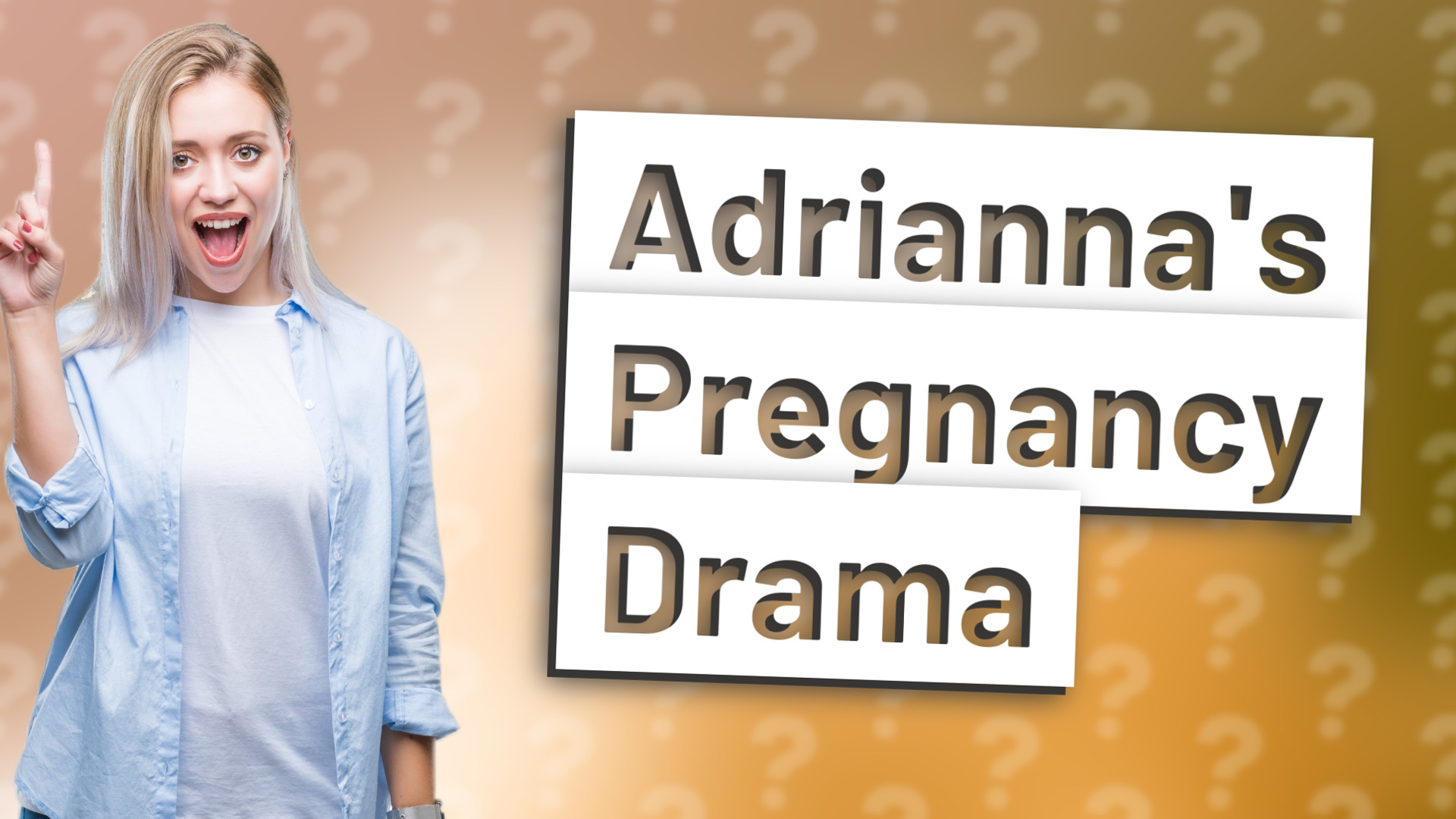 Adrianna's Pregnancy Drama