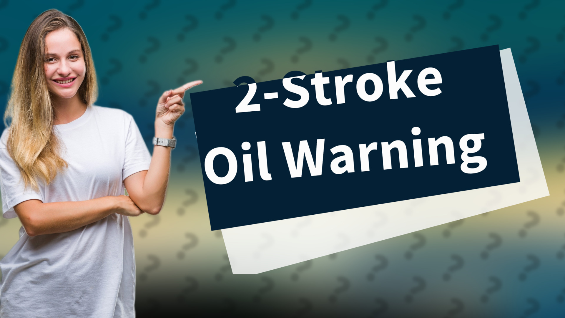2-Stroke Oil Warning
