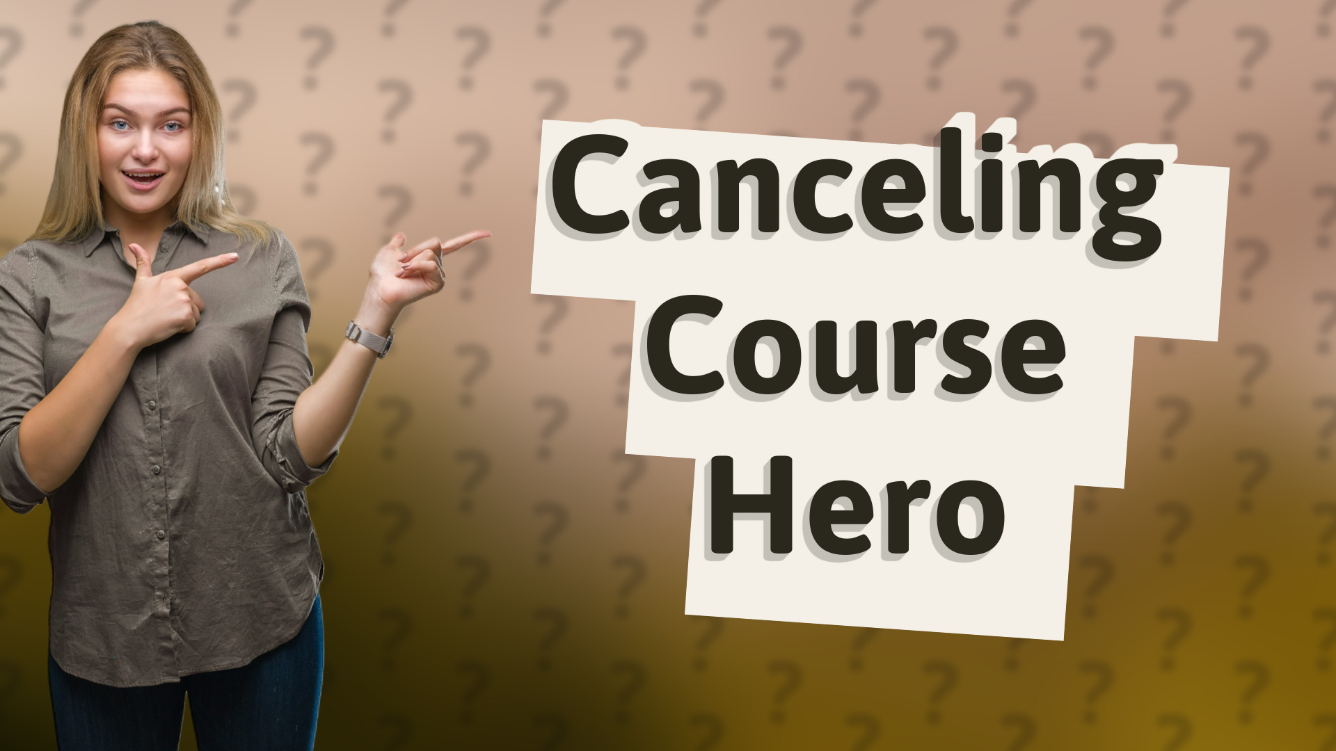 Canceling Course Hero