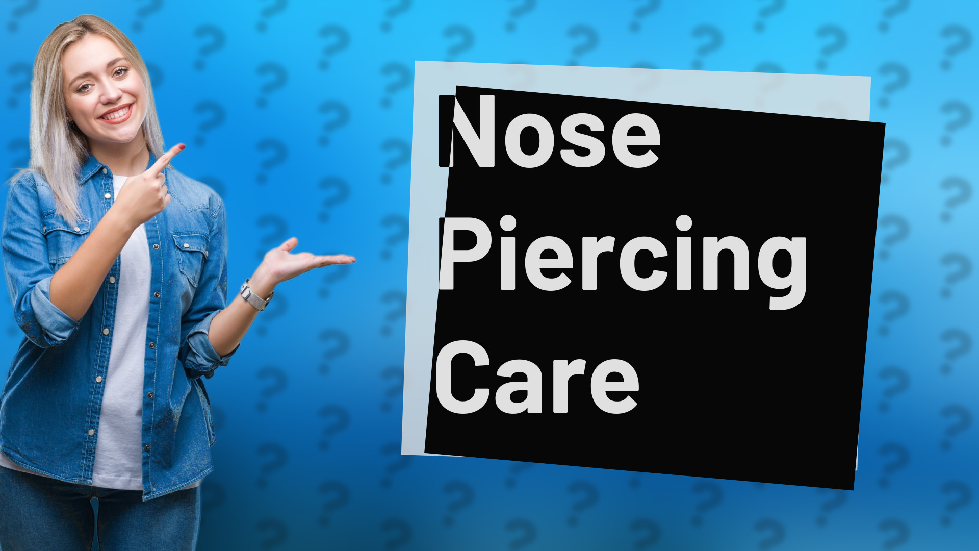 Nose Piercing Care