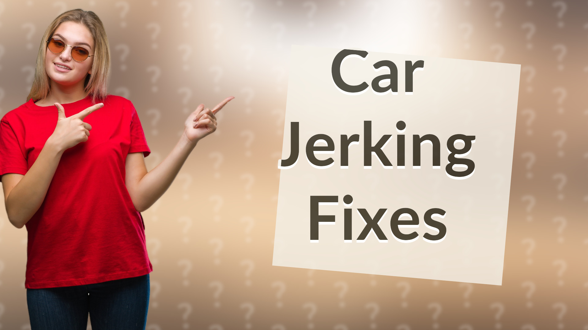 Car Jerking Fixes