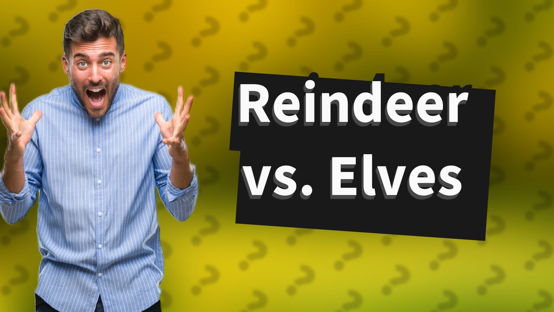 Reindeer vs. Elves
