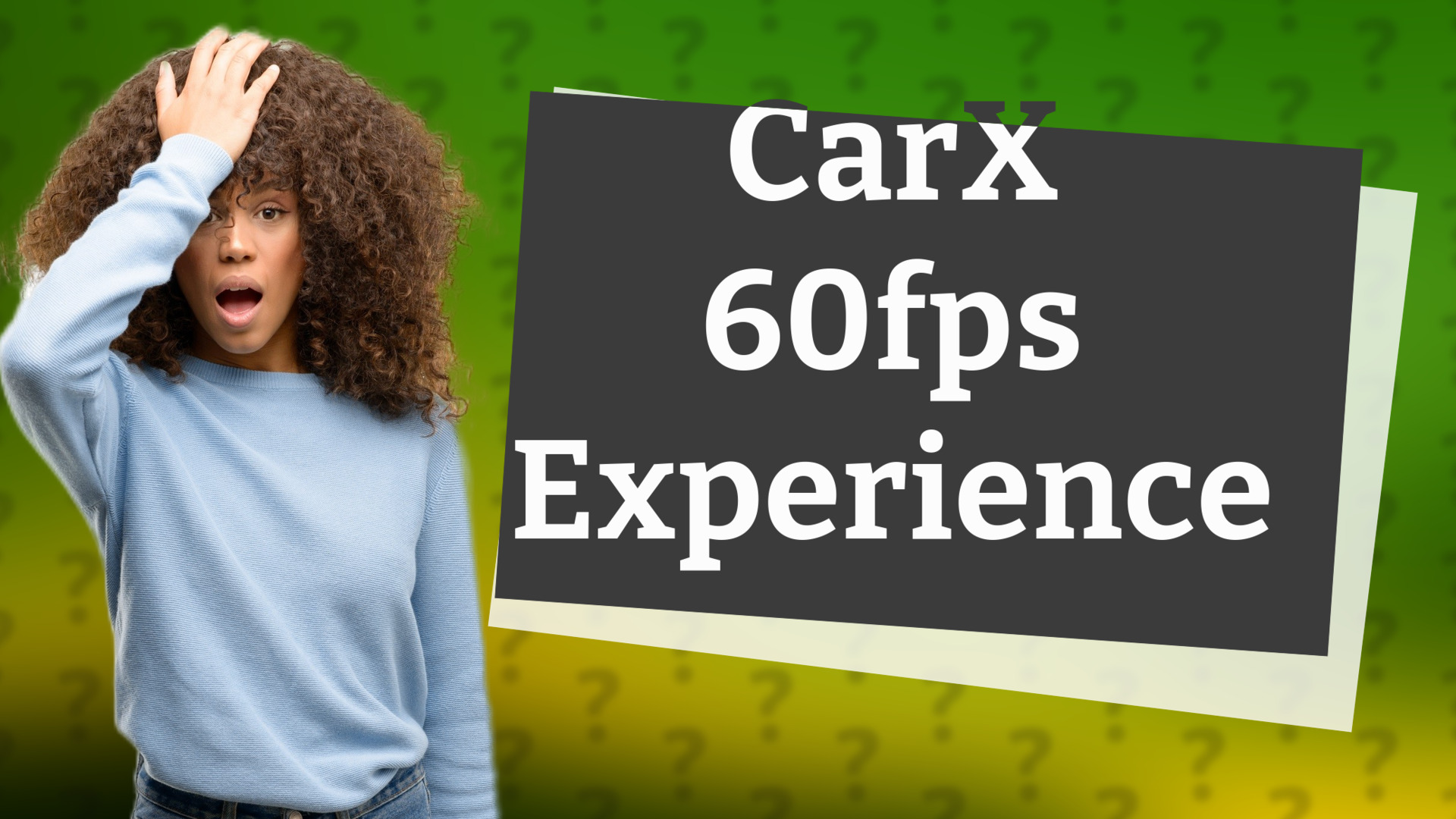 CarX 60fps Experience