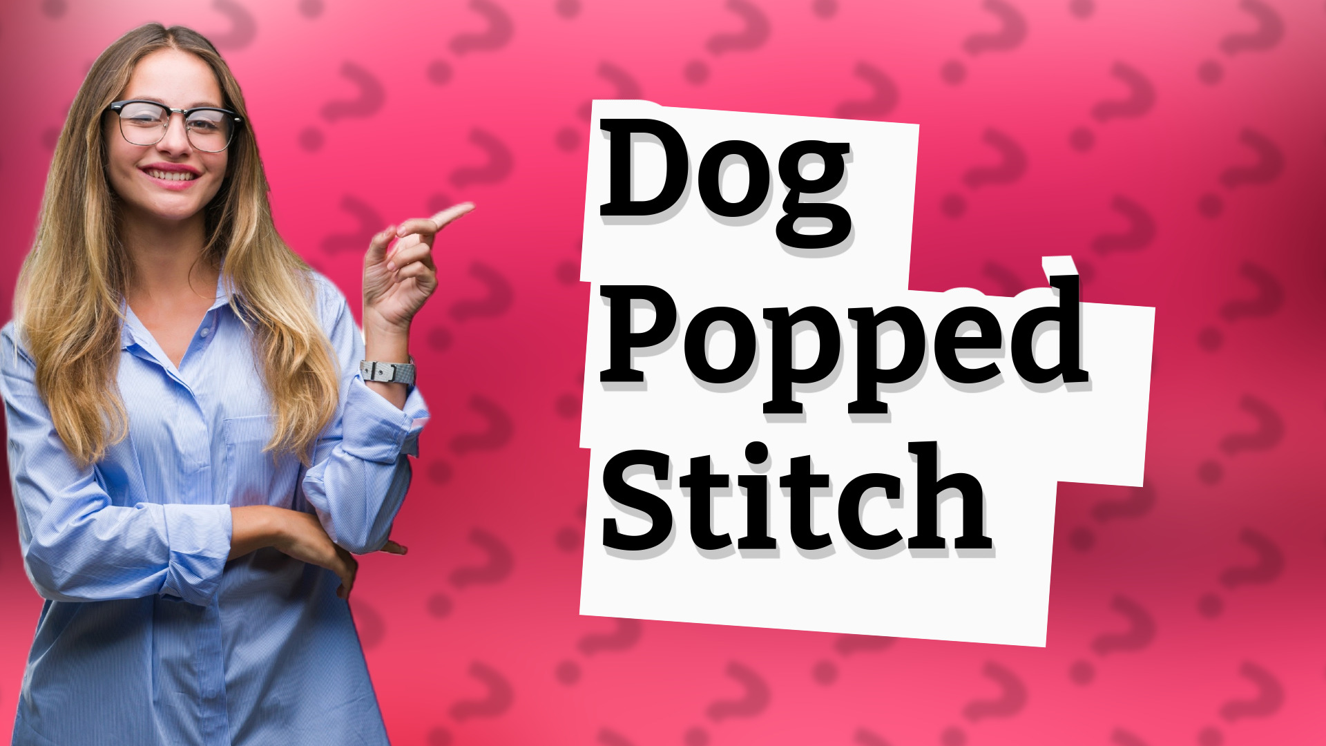Dog Popped Stitch