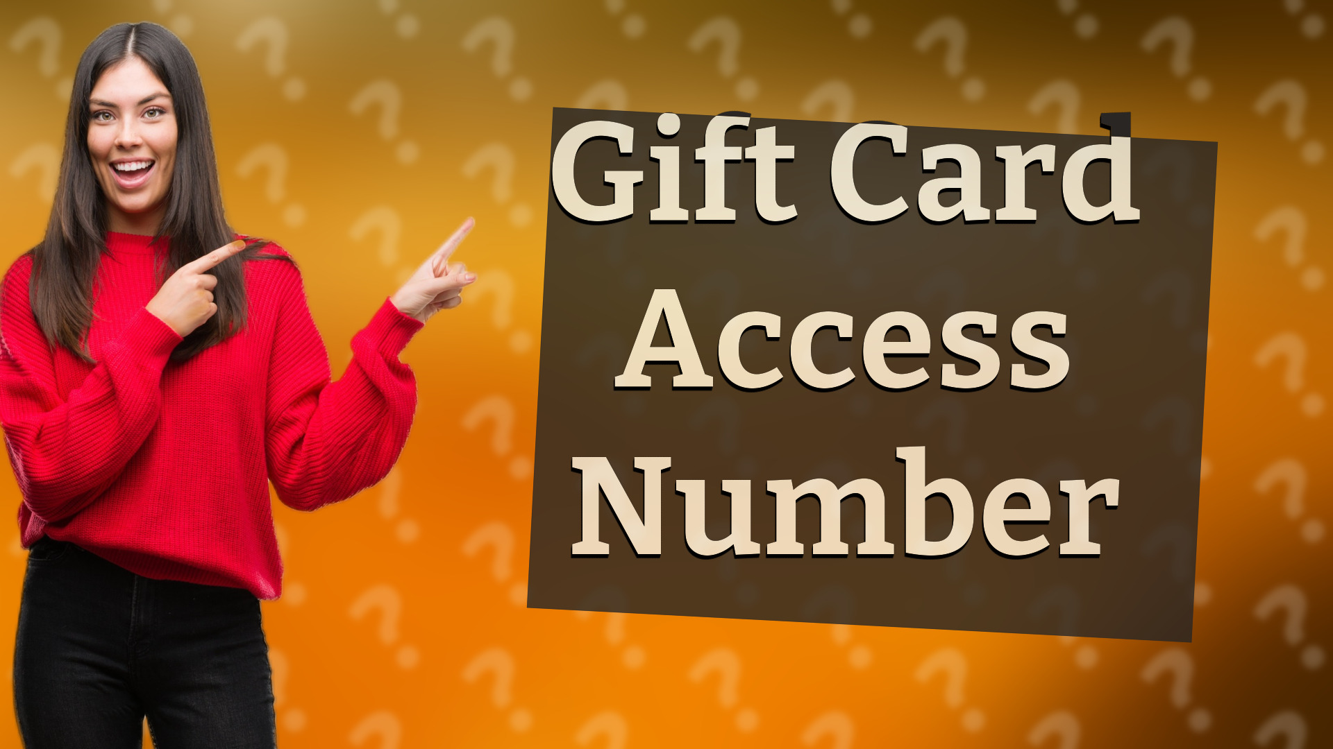 Gift Card Access Number