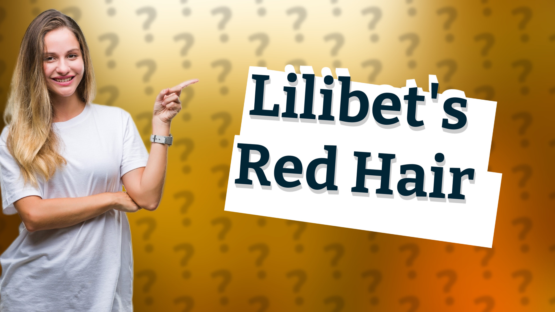 Lilibet's Red Hair