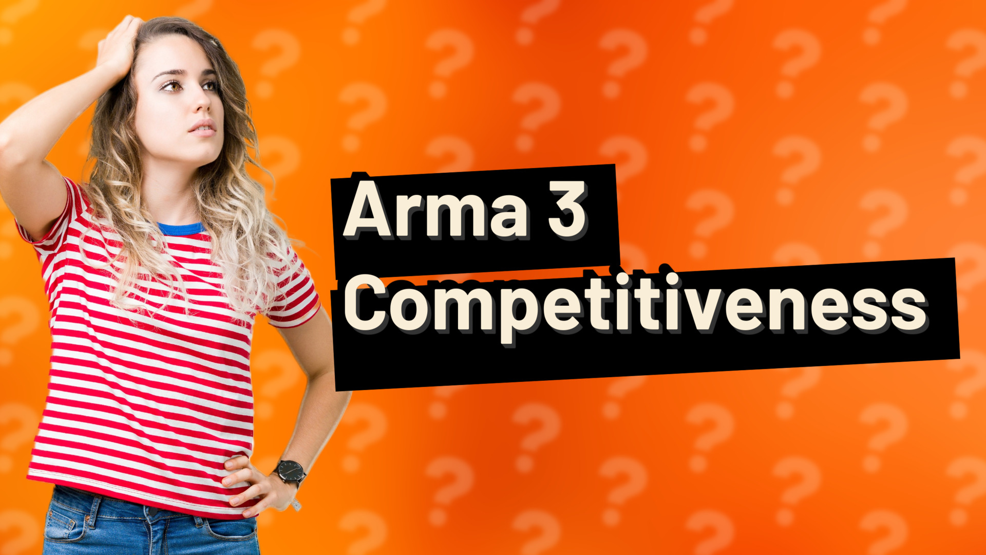 Arma 3 Competitiveness
